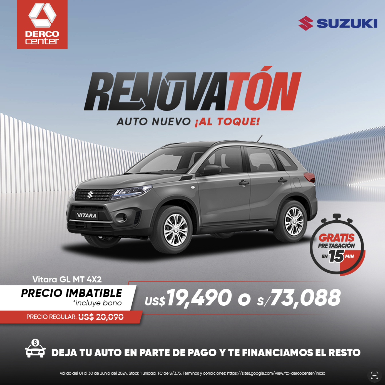 Derco Center lanza el “Renovatón”: La oportunidad perfecta para renovar tu auto