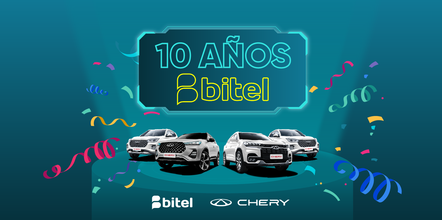 10 años en Perú: Bitel sortea cuatro camionetas Chery Tiggo valoradas en $25,000 USD