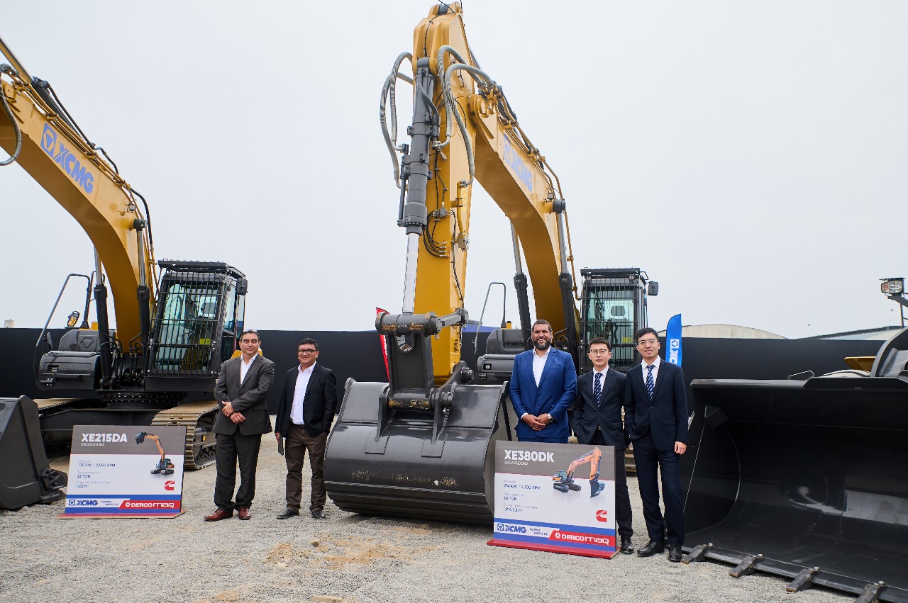 Inchcape y XCMG anuncian el nuevo portafolio de maquinarias de construcción