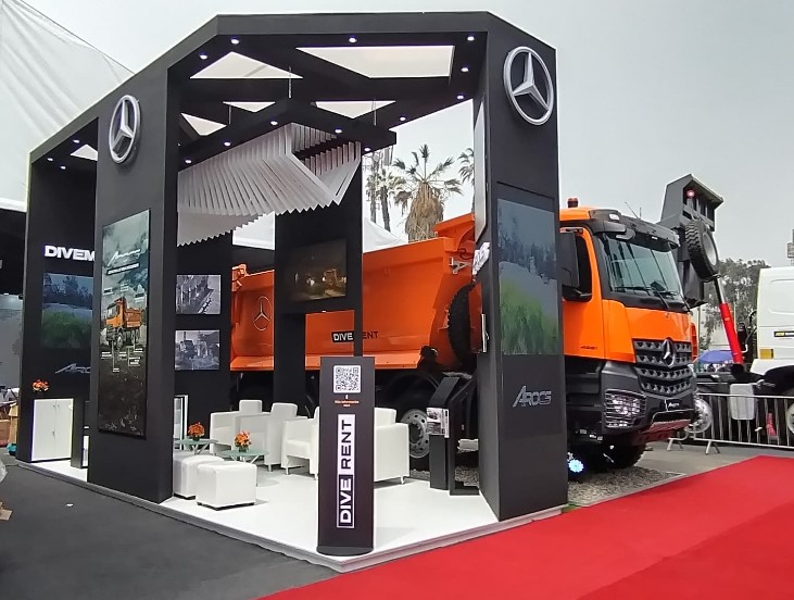 Divemotor Presenta en Expomina el Nuevo Mercedes-Benz Arocs: Un Camión Confiable y Eficiente para el Sector Minero