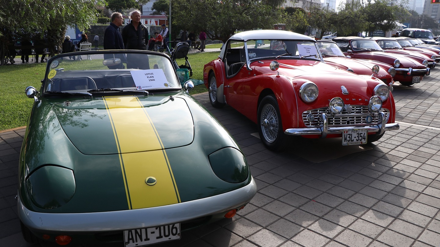 El Británico y el Club del Automóvil Antiguo del Perú presentan la 10ma edición de la Exhibición de Autos Clásicos Británicos