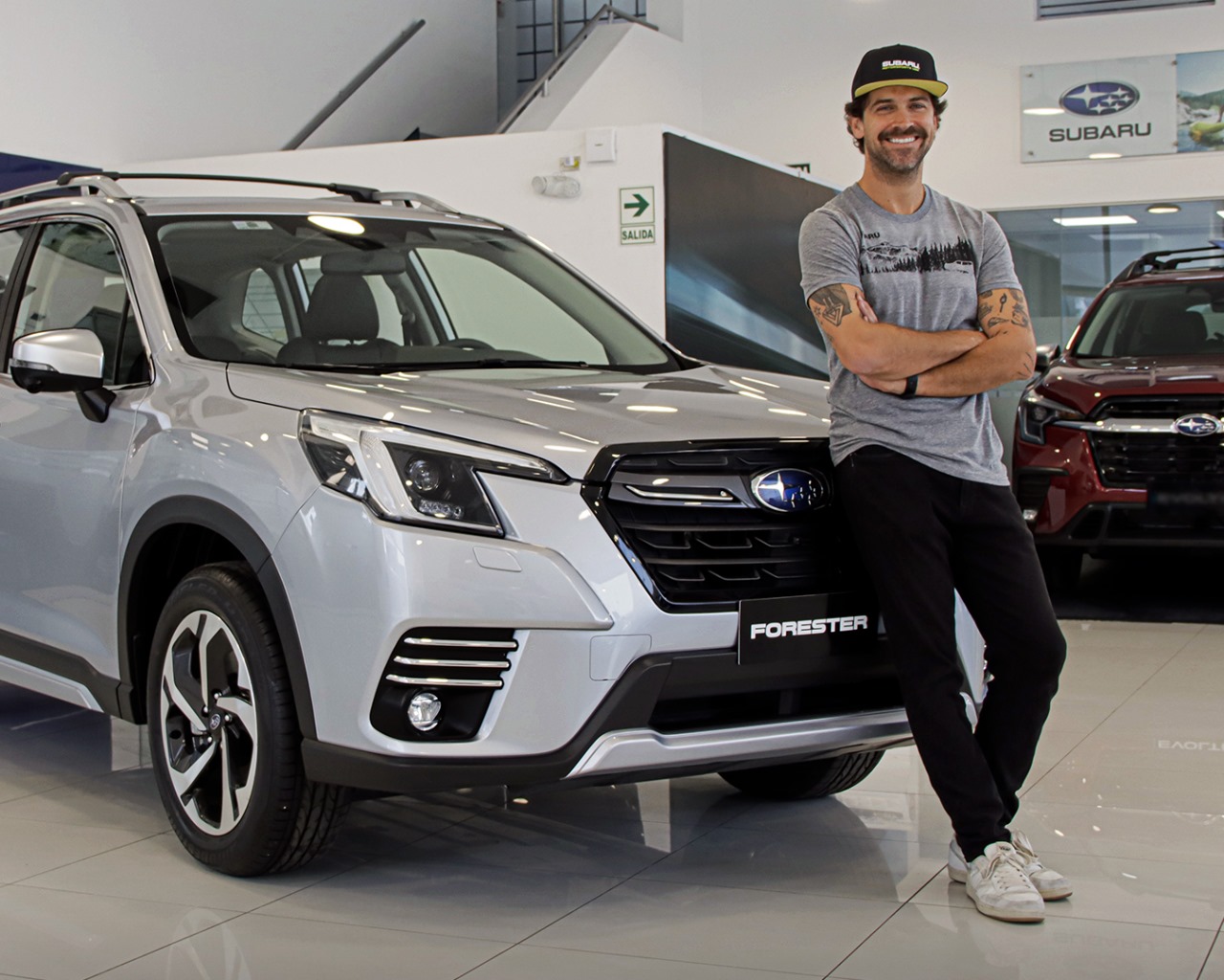 Subaru reafirma su alianza con Luciano Mazzetti como embajador de marca por 7mo año consecutivo