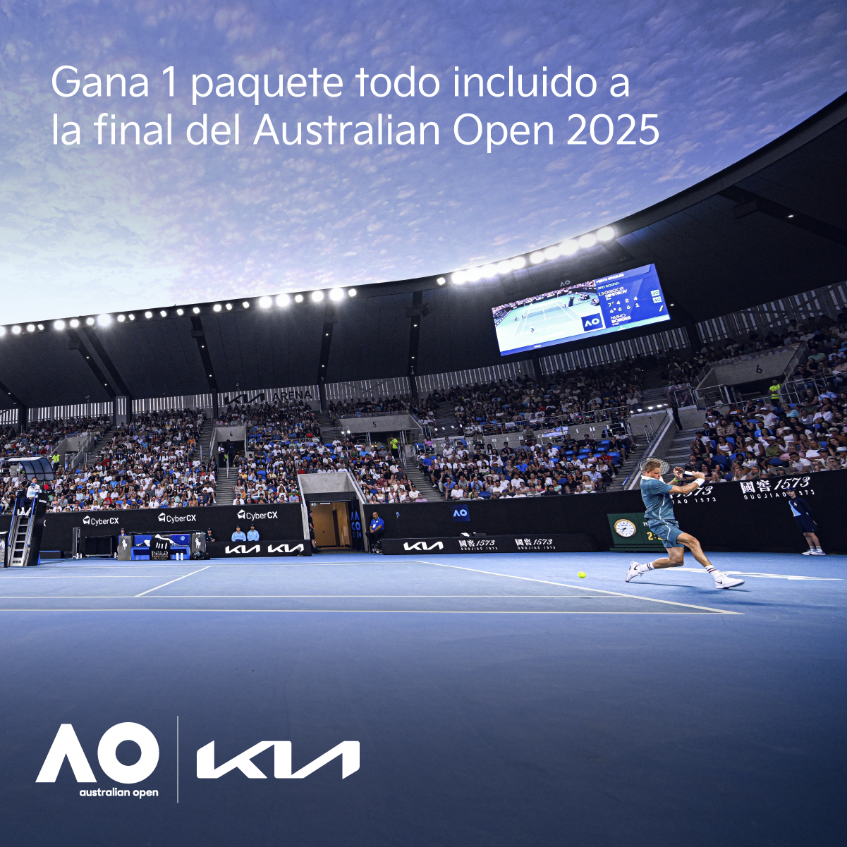 Descubre como llegar a la final del Australia Open